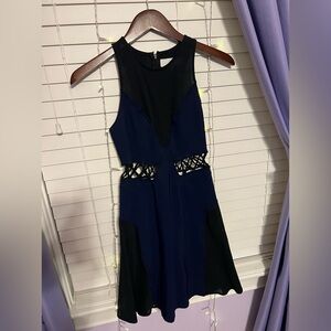 Jonathan Simkhai X Carbon 38 Dress in Size XS, Navy/Black